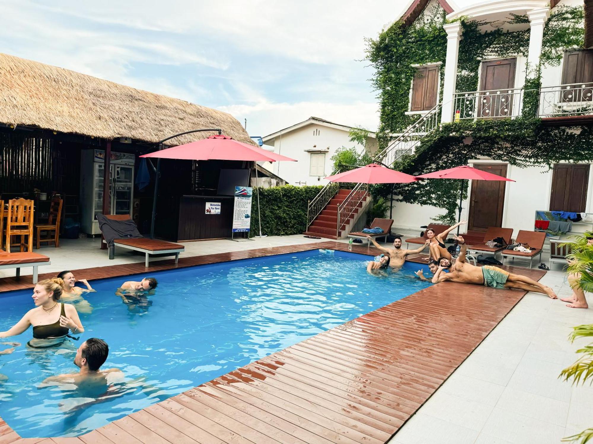 Sabai Sabai Backpackers Hostel Luang Prabang Ngoại thất bức ảnh